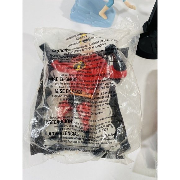 Disney Pixar Incredibles McDonalds Happy Meal Toy Superhero Frozone Mr Jack Jack - Picture 3 of 10